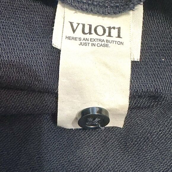 Vuori Shirt Mens Large Boulevard Button Down Collared Jacket Shacket Blue V281 - Picture 6 of 10